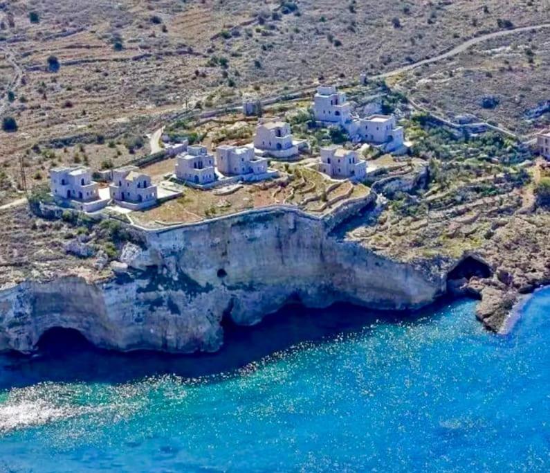 Cozy Cliff Tower W/ Breathtaking Sea Views Villa Agios Georgios Minas Eksteriør billede